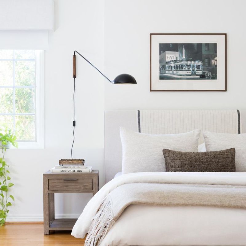 Plug-In Wall Sconces With Cord Covers