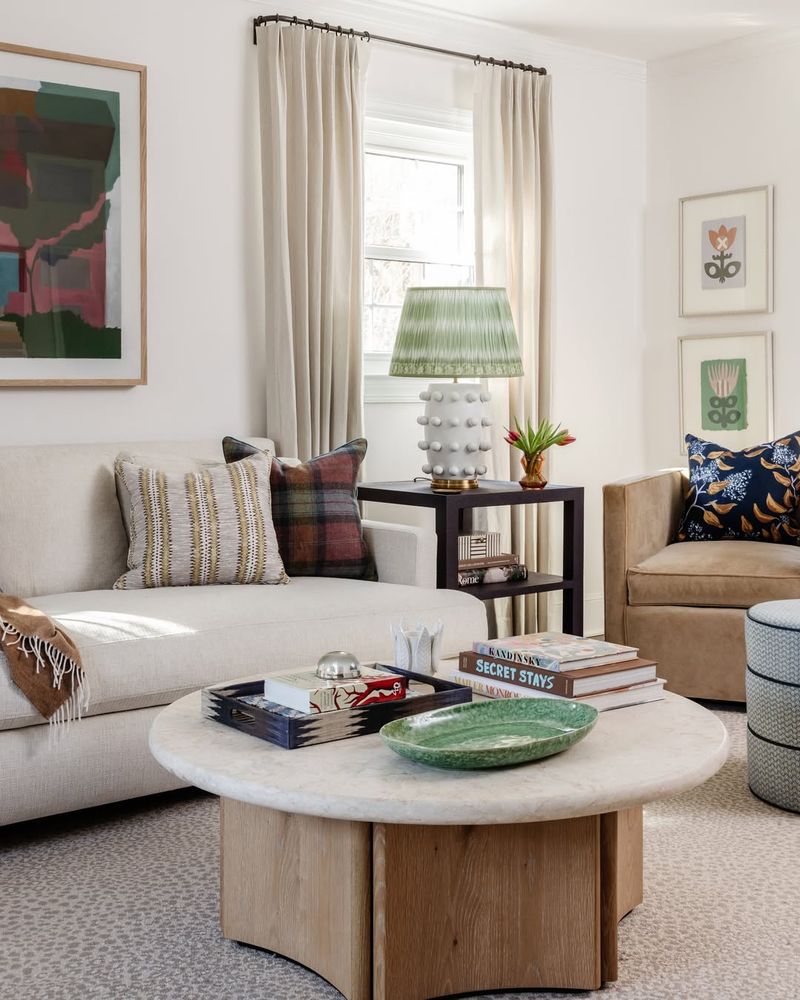 Neutral Base With Pops Of Color