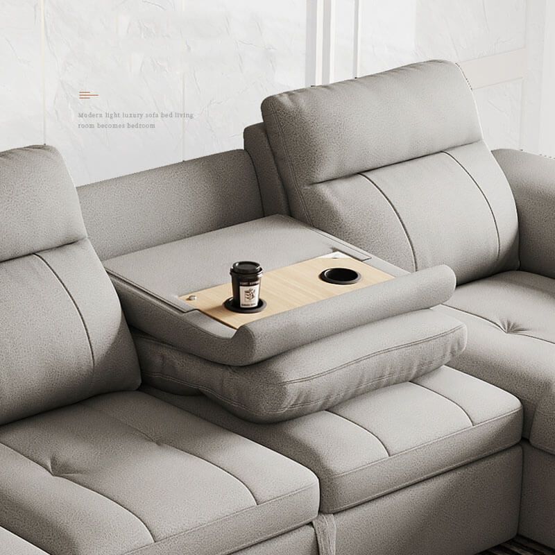 Sectionals With Built-In Cup Holders Everywhere