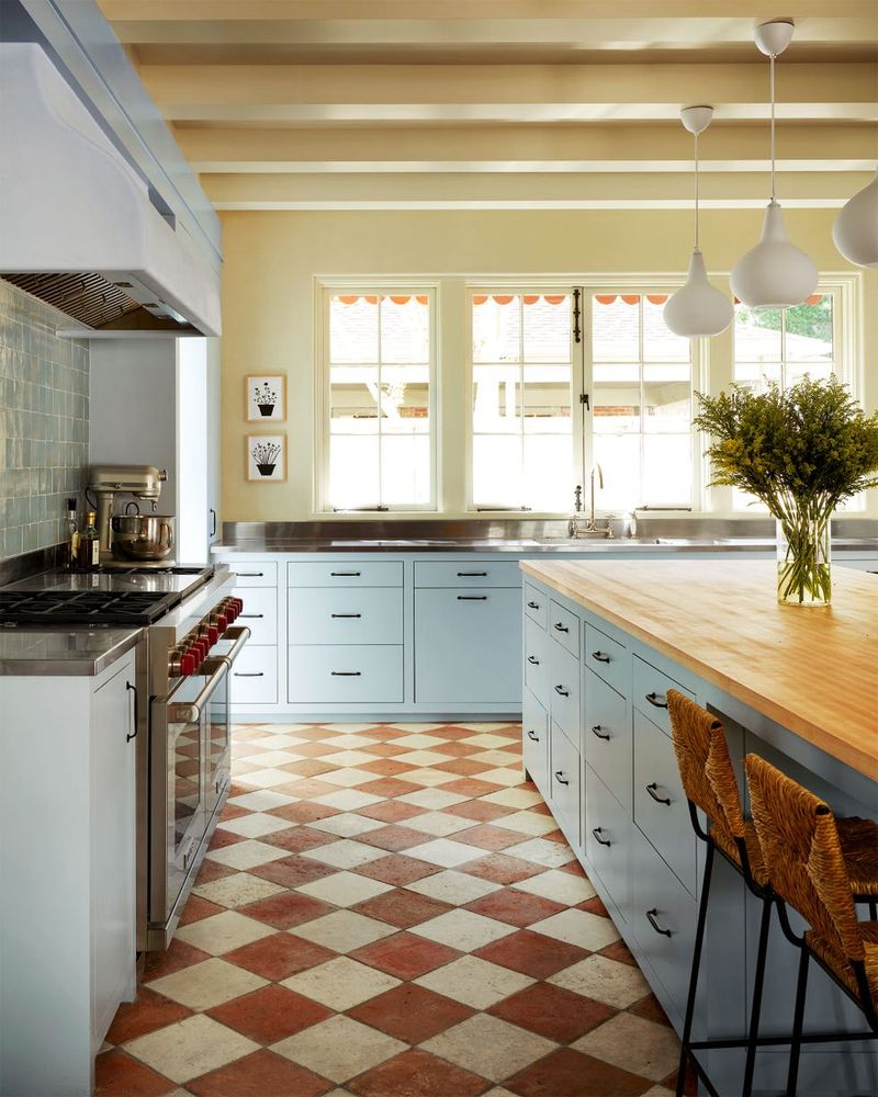Country Blue and Mauve Color Schemes