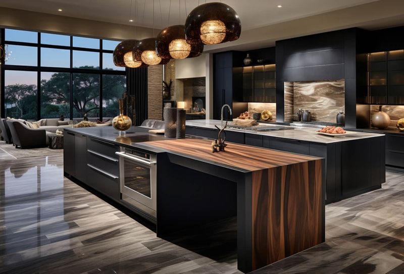 Double islands for prep and entertaining