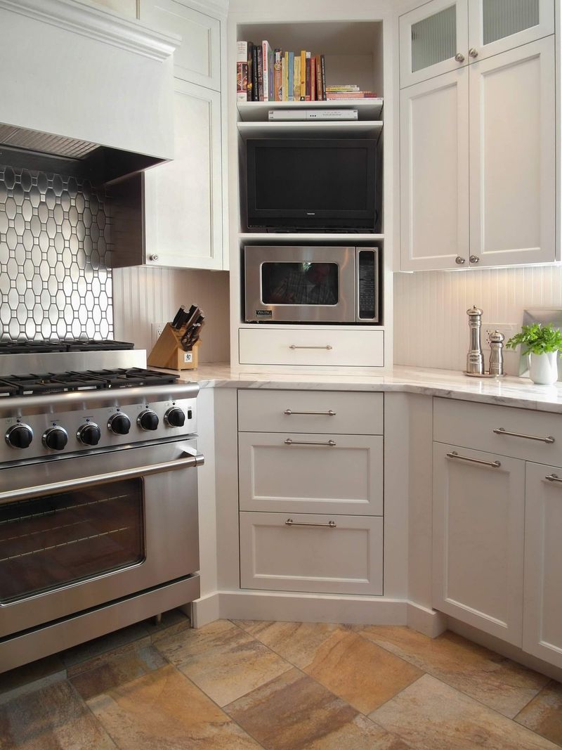 Corner Microwave Placement