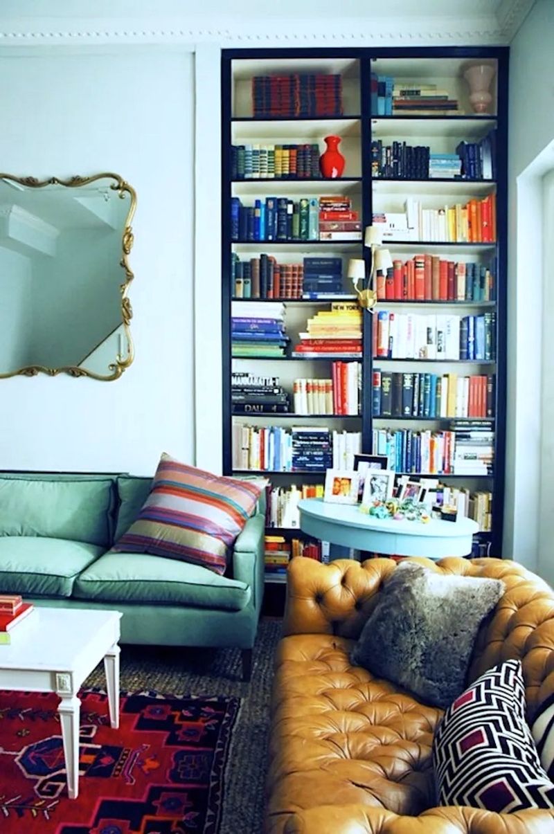 Mismatching Furniture Heights Throughout The Room