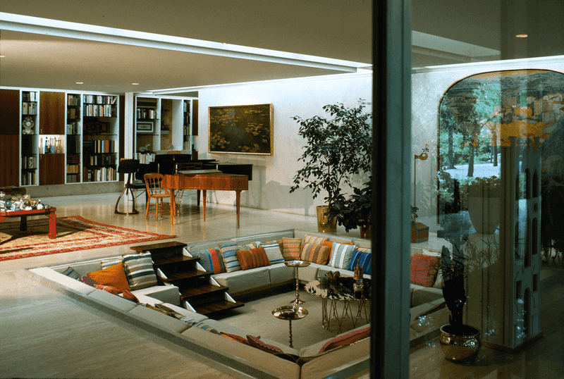 Sunken Living Rooms