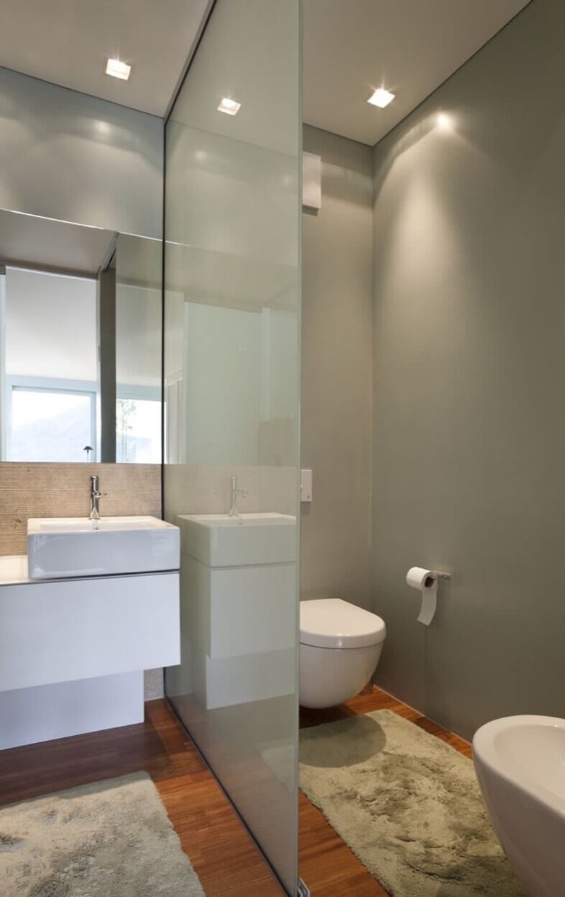 Privacy-Focused Toilet Room