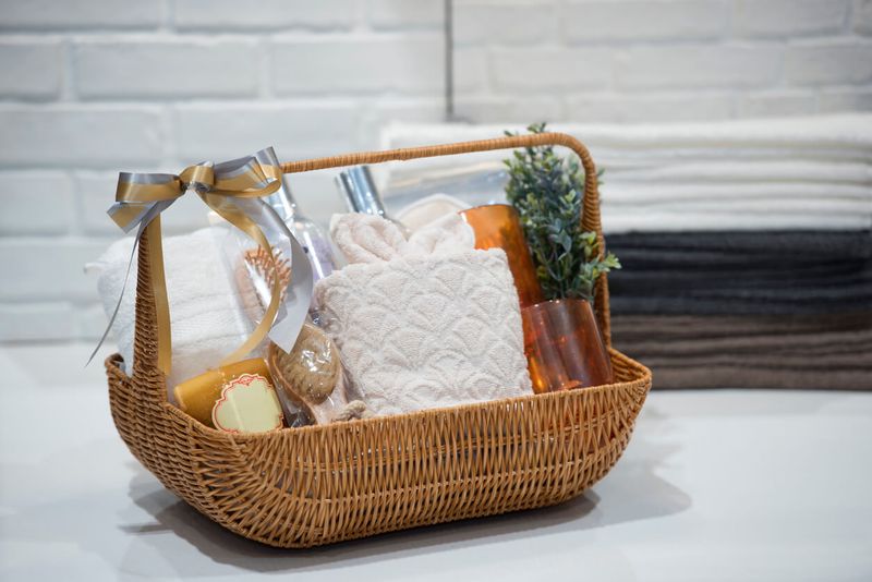 Basket of Essential Toiletries