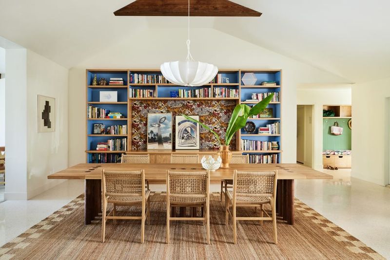 Converted formal dining rooms made casual