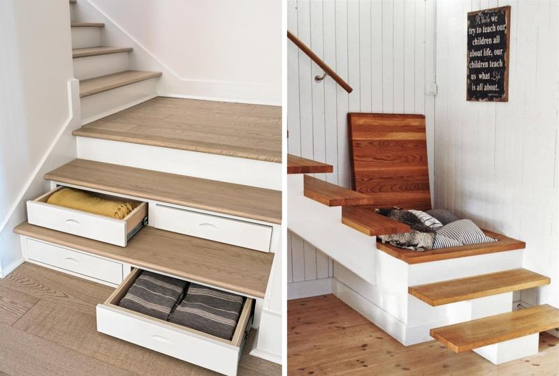 Surprise Storage In Stairs