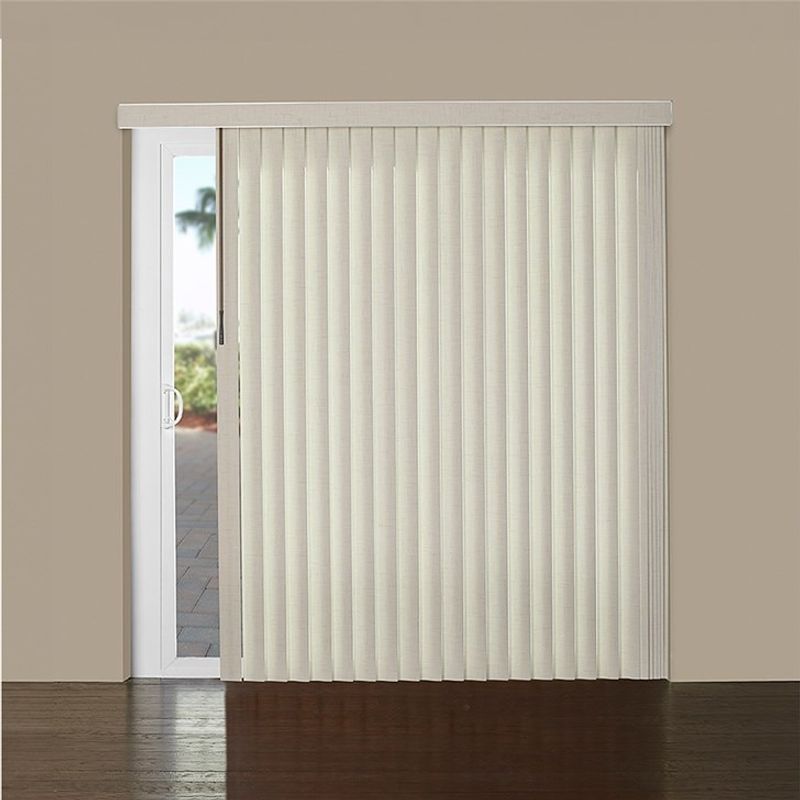 Plastic vertical blinds