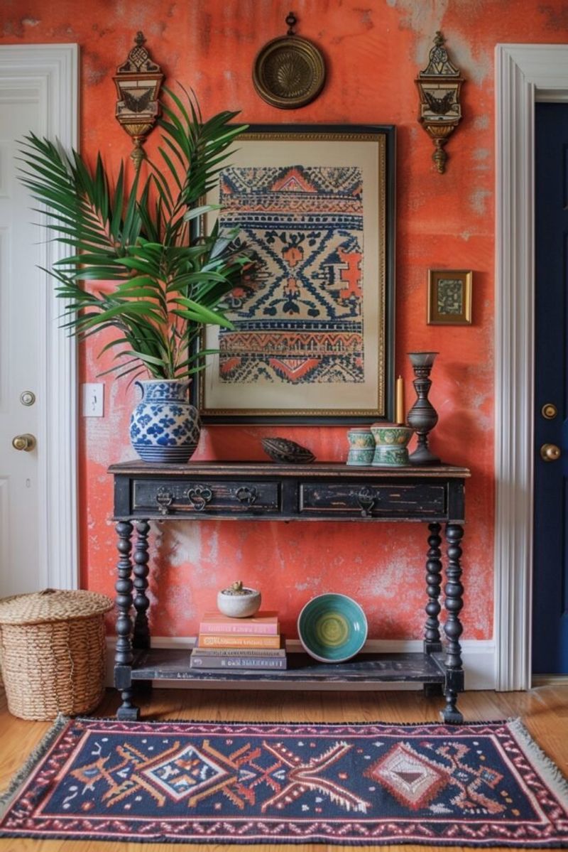 Muted Earth Tones Mixed With Jewel Accents