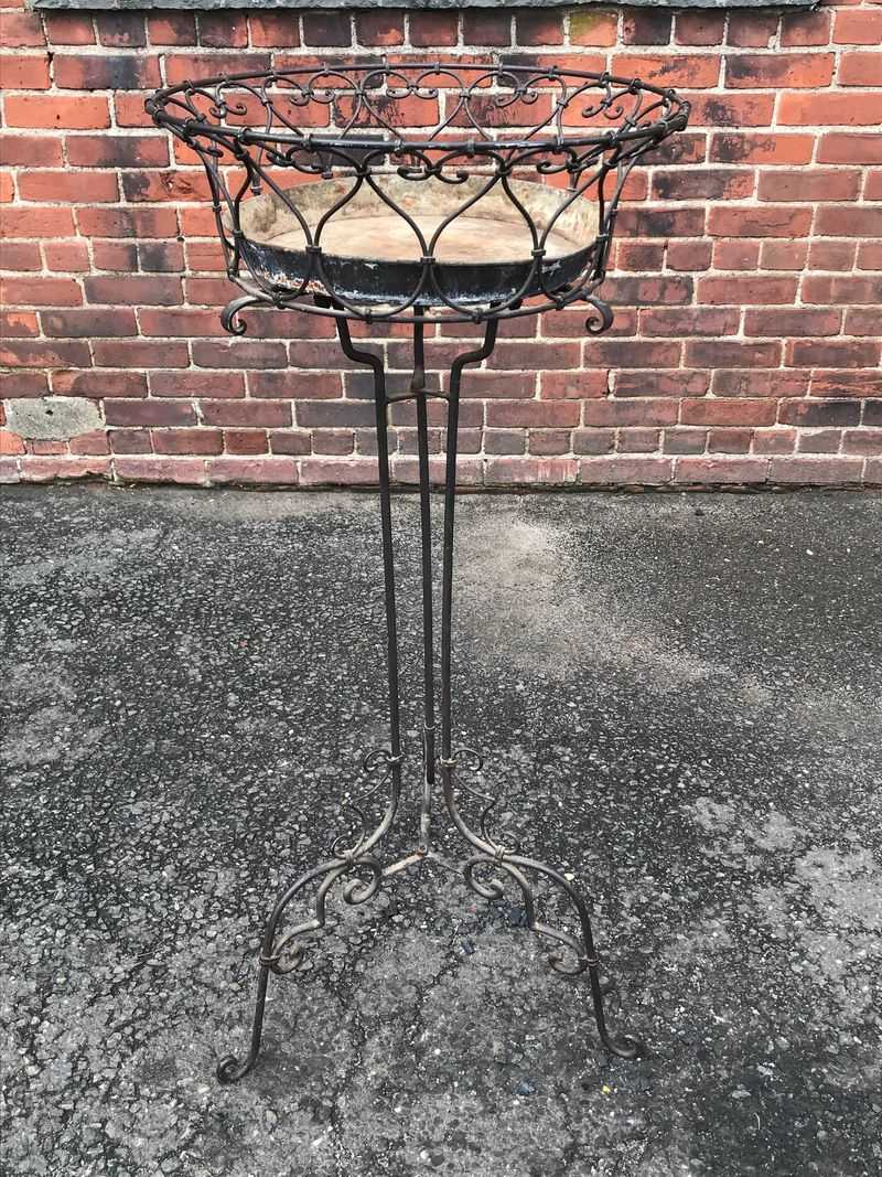 Wrought Iron Plant Stands With History
