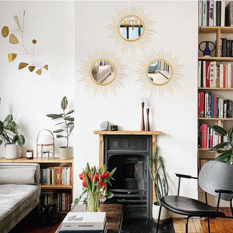 Striking Sunburst Motifs