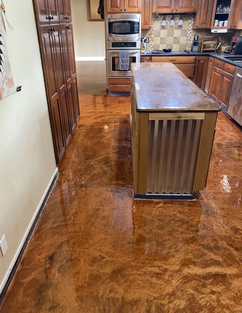 Metallic Copper Epoxy