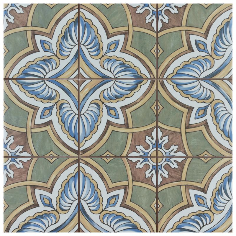 Patterned Encaustic Tiles
