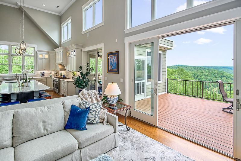 Soaring Great Room with Exposed Beams