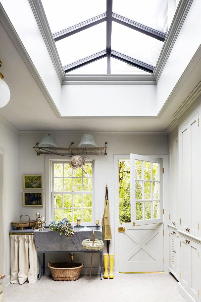 Skylights Above Entry