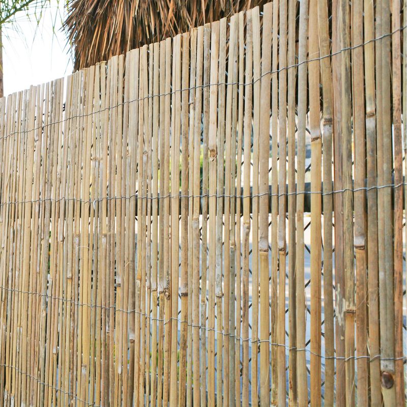 Attach Bamboo Screening For Natural Appeal