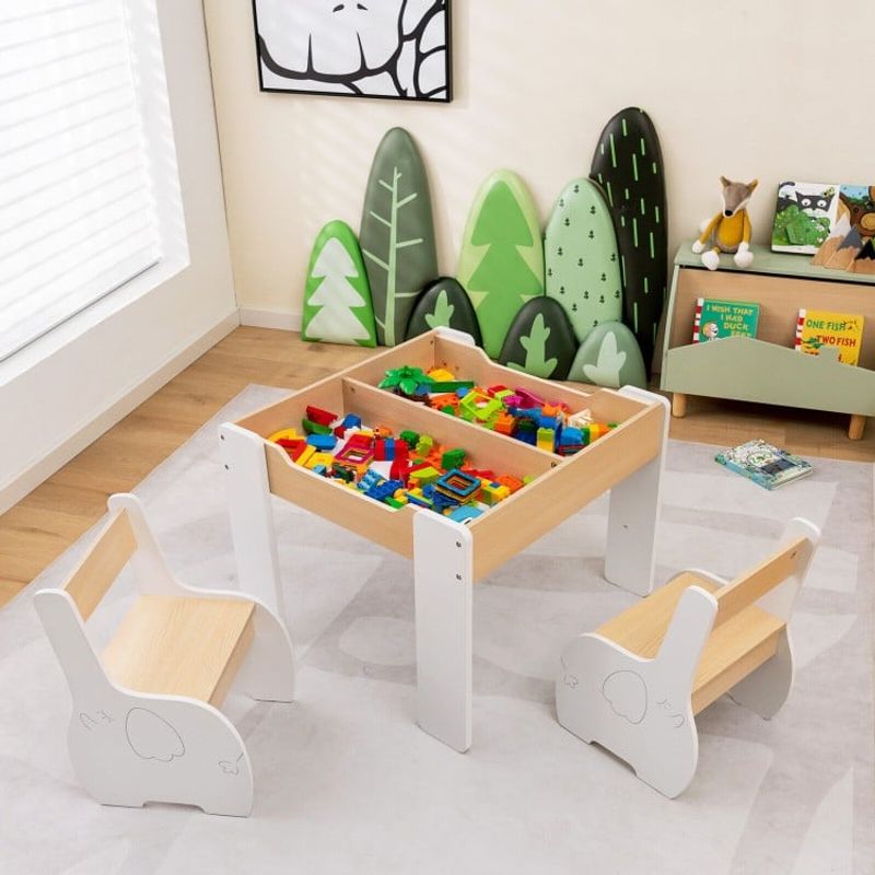 Convertible Play Table Transforms For Different Activities
