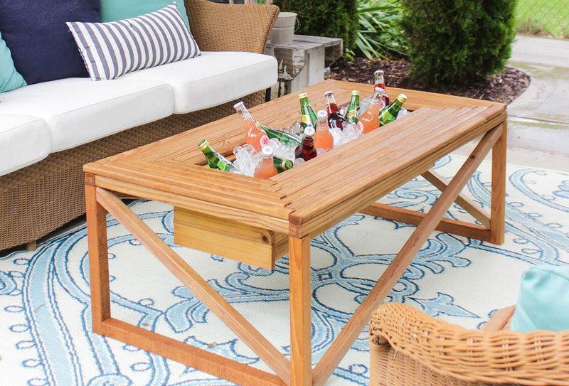 Cooler Table Combo