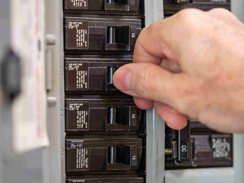 Electrical Panels Left Unless Dangerous