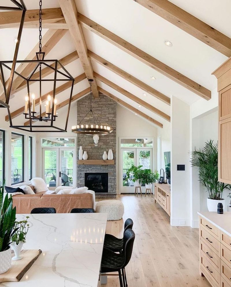 Ceiling Beams to Outline Zones