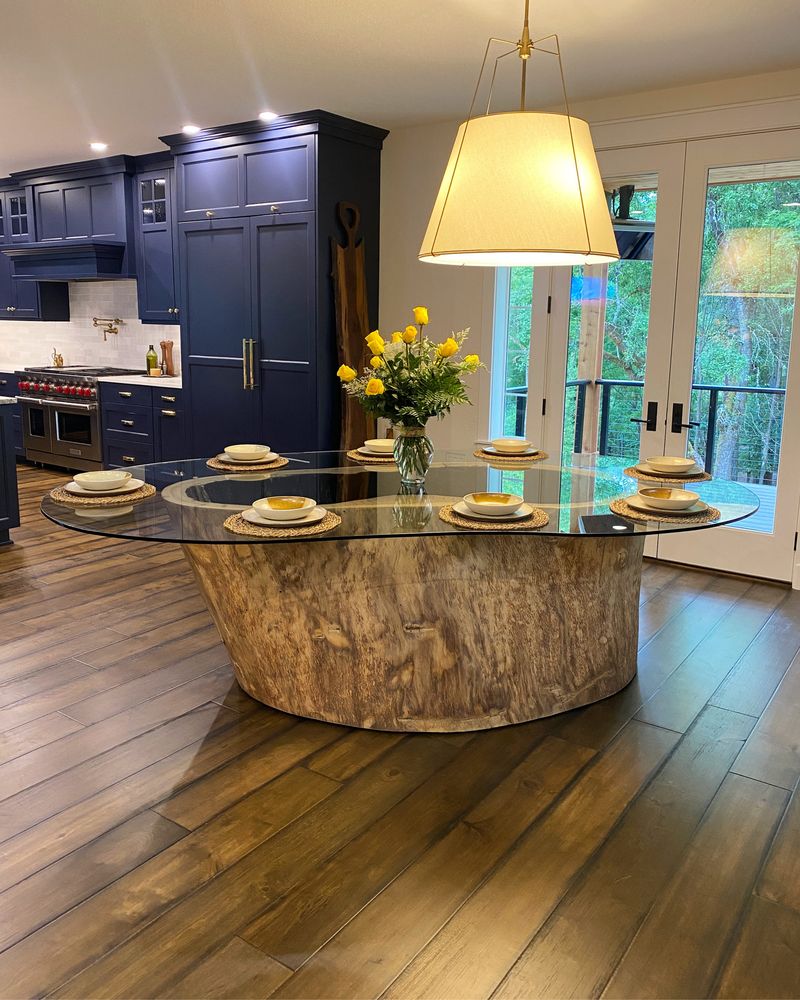 Expensive Hardwood Dining Tables With Unique Grain Patterns