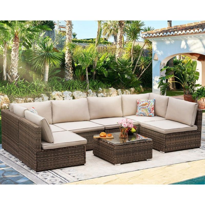 Use Weather-Resistant Rattan Furniture
