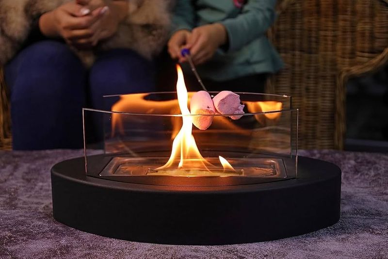 Create a Tiny Balcony Fire Pit