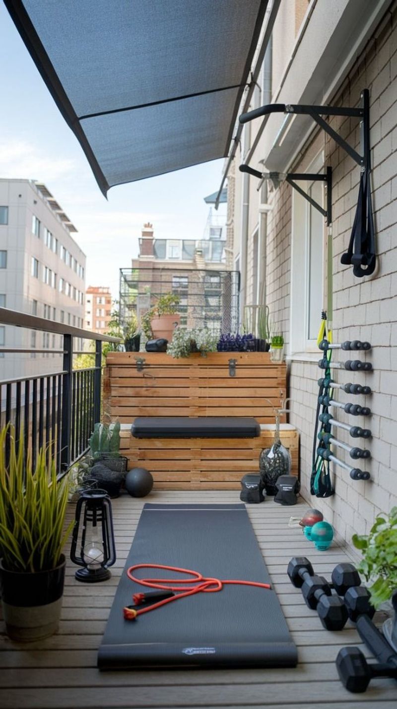 Balcony Workout Zone