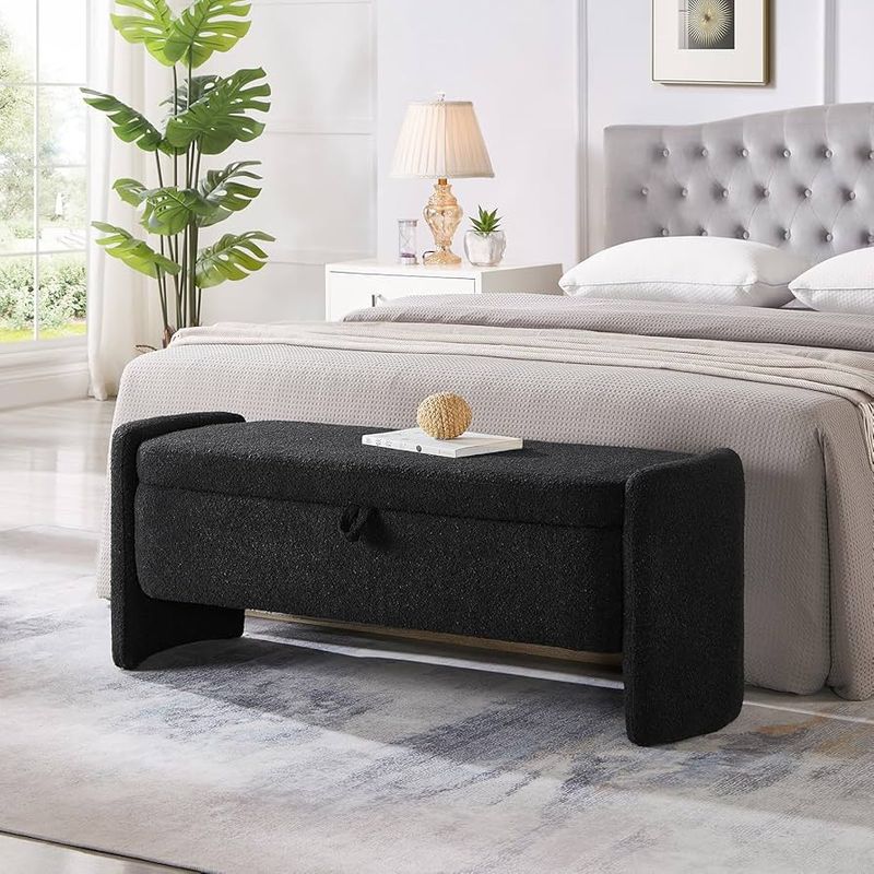 Hidden Storage Ottoman