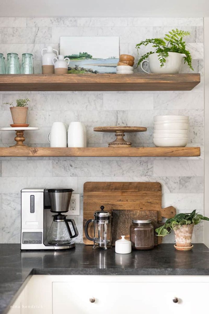 Wall-Mounted Shelves