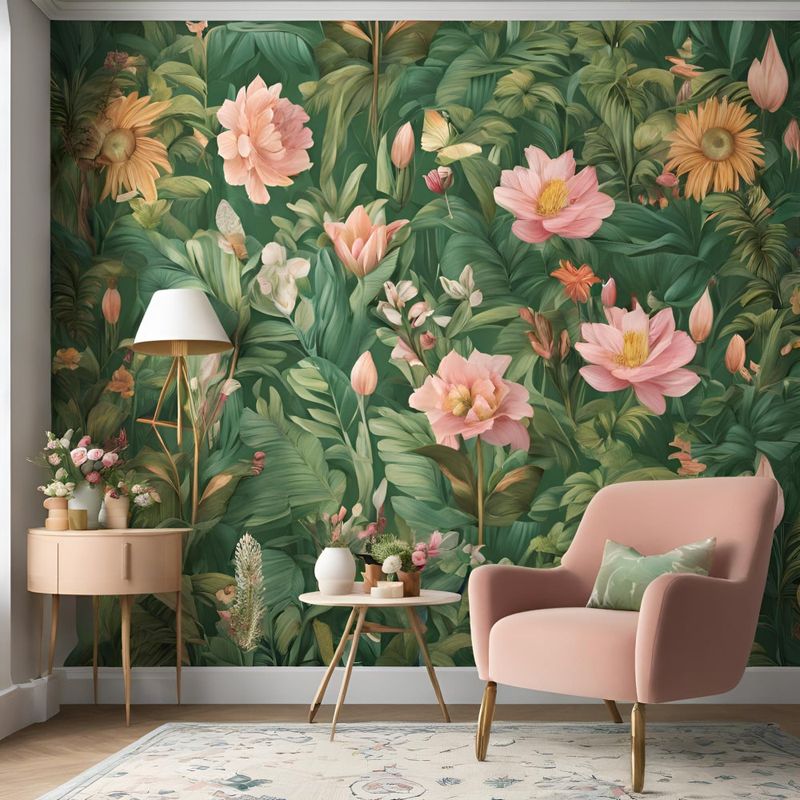 Busy Floral Wallpaper Patterns