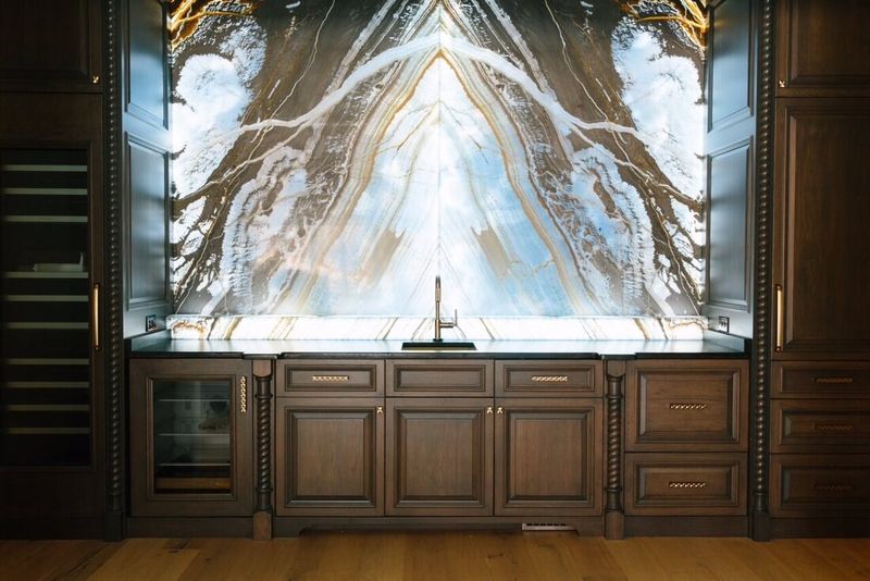 Backlit Onyx or Translucent Stone