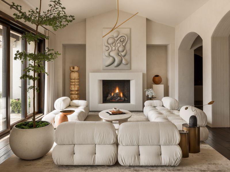 Add Greenery in Sculptural Planters