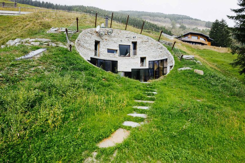 Underground Hillside Bunker