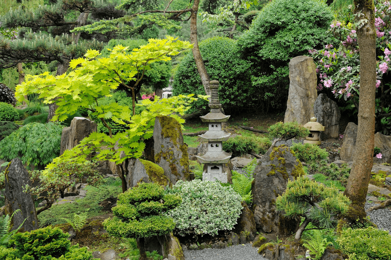 Zen Hillside Retreat