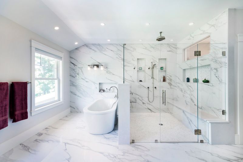 Walk-Through Shower Passage