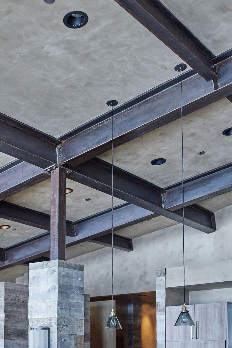 Metal Beams for Industrial Flair