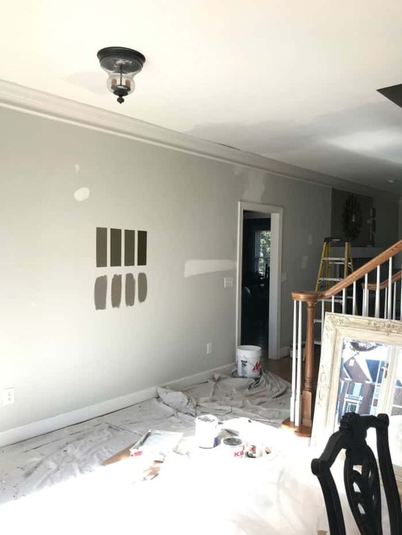 Paint Colors Chosen From Tiny Swatches