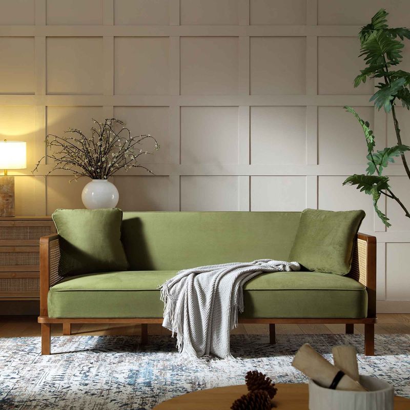 Surround with Natural Wood Tones