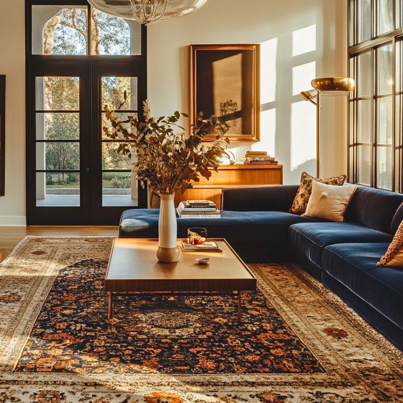 Use Rugs to Define Zones