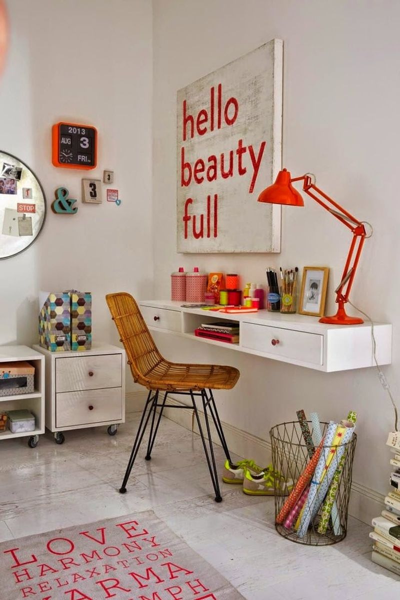 Personalize the space with their name or art