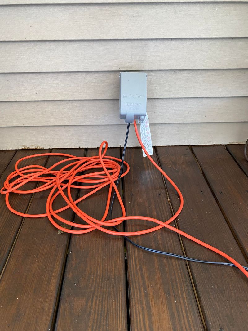 Visible Electrical Cords