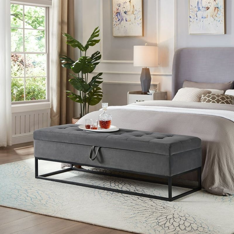 Add a Bed Bench or Ottoman