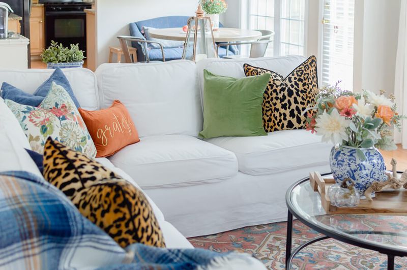 Use Colorful Textiles as Accents