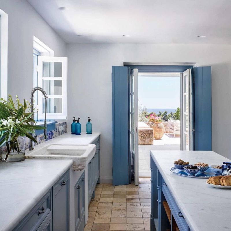 Greek Island Kitchen