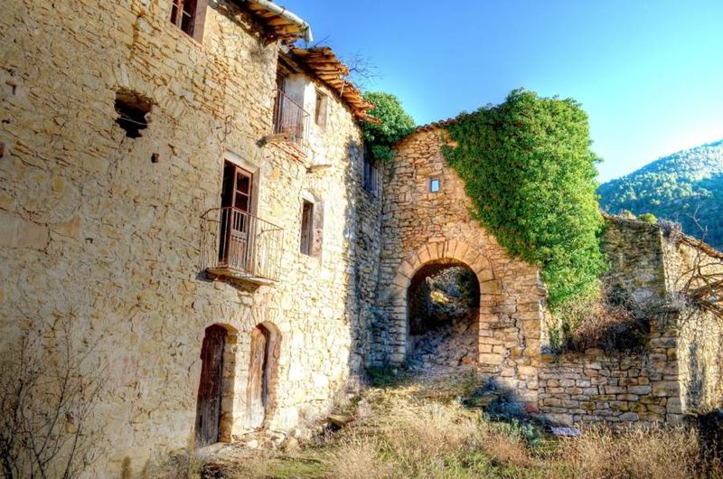 Spanish Ghost Town Ruins