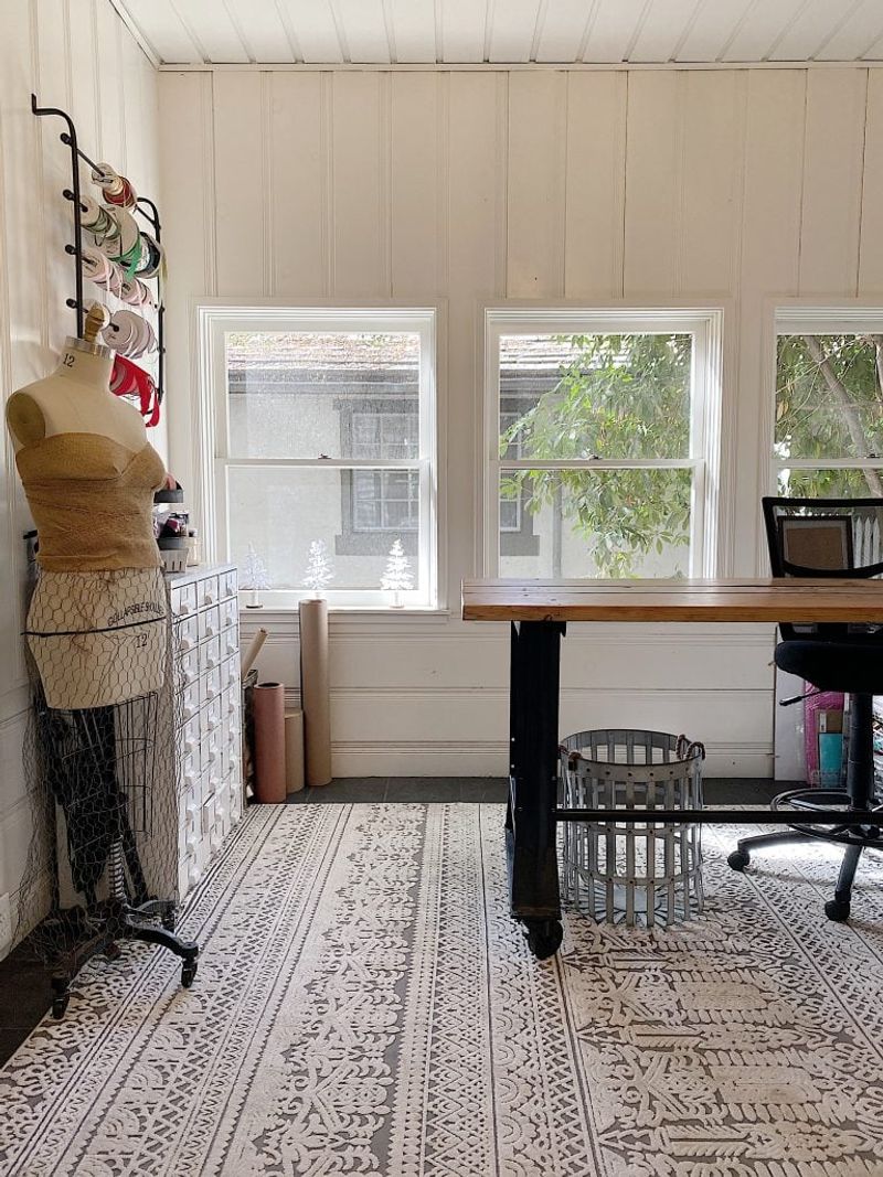 Bright Craft Room
