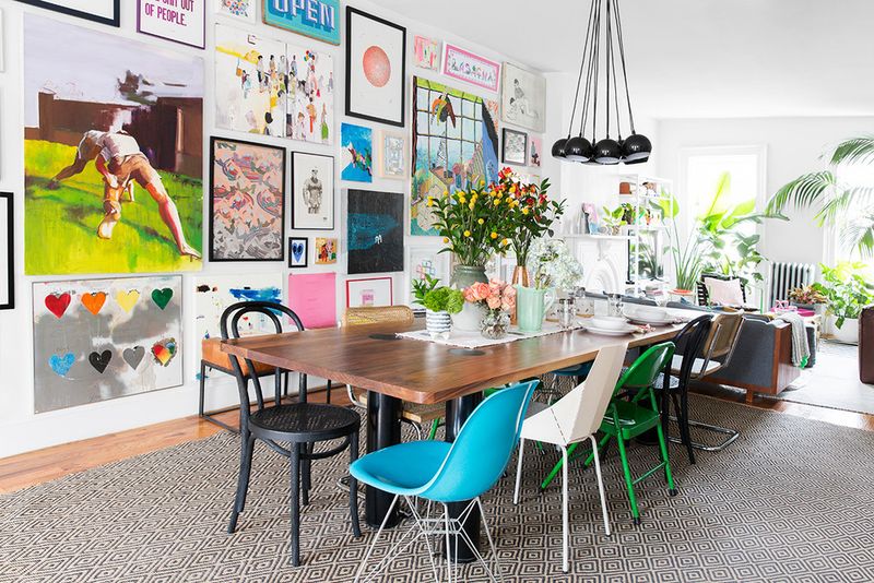 Colorful Statement Chairs