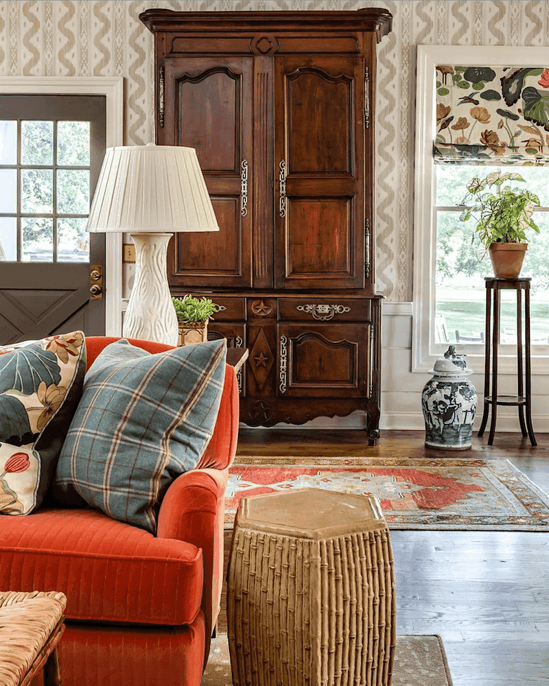 Heavy Dark Wood Furniture